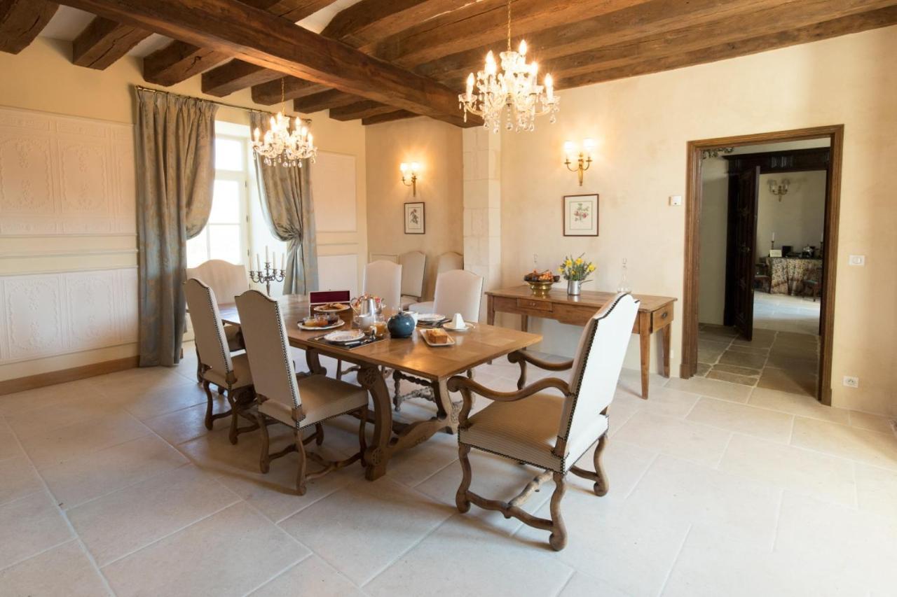 Bed and Breakfast Le Prieure De Loups Saint-Michel-en-Brenne Exterior foto